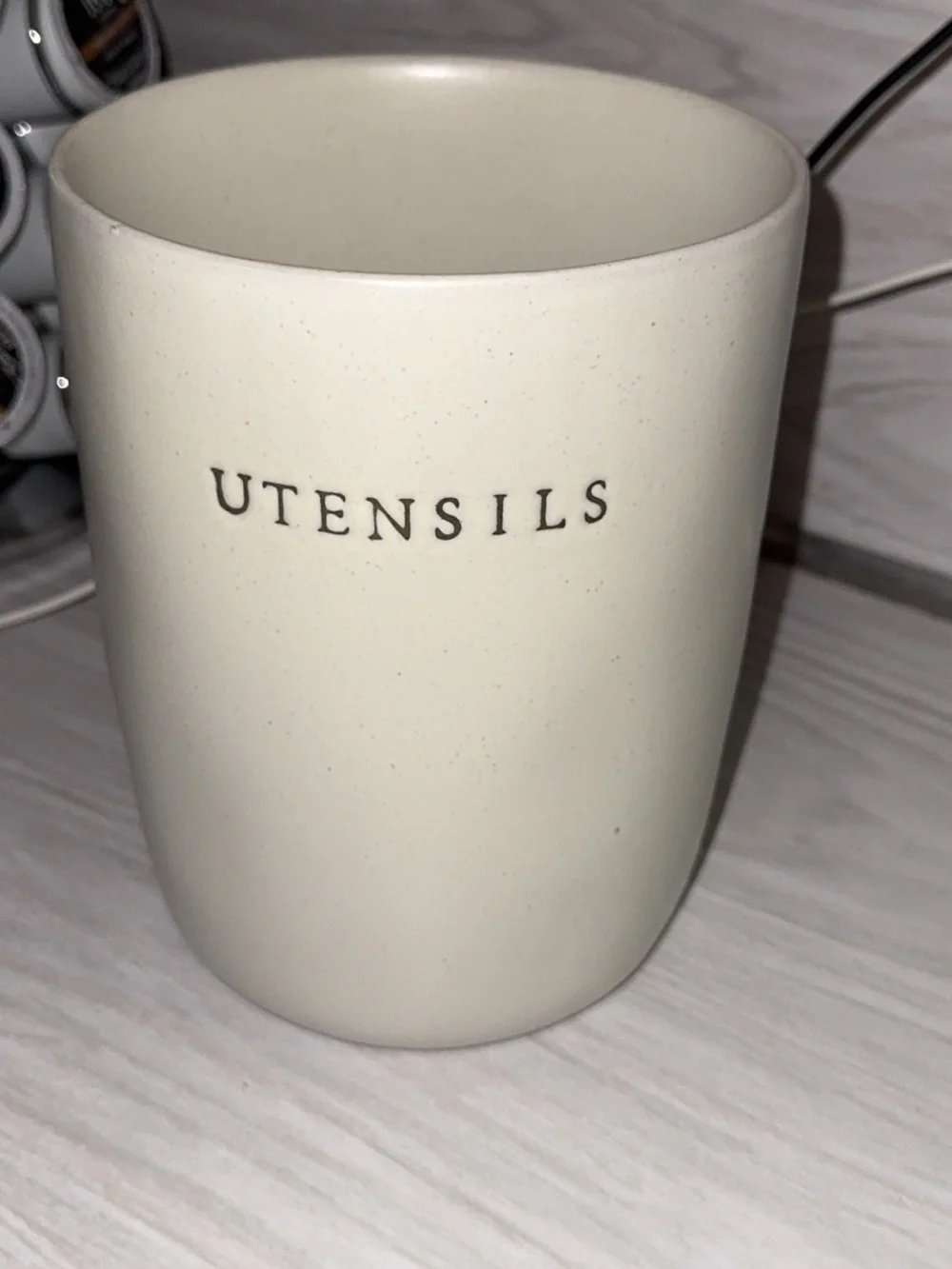 Hearth & Hand Magnolia Kitchen Utensil Holder Crock Stoneware